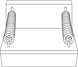 spring mount - back view